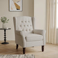Poltrona a pozzetto in velluto trapuntato Beige / Grigio chiaro / Marrone / Verde / Nero Blu / Tortora / Marrone-Pelle / Nero-Pelle / Grigio per 1 persona