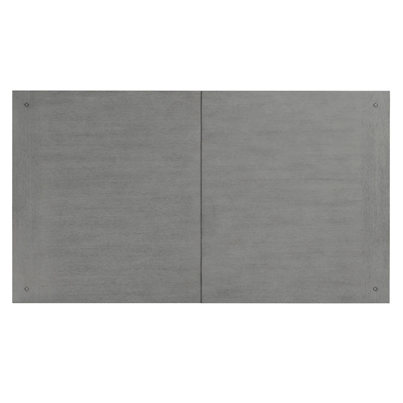 Tavolino da caffè con piano sollevabile stile Mission in legno di gomma grigio antico/rovere scuro con ripiano inferiore per 1 persona