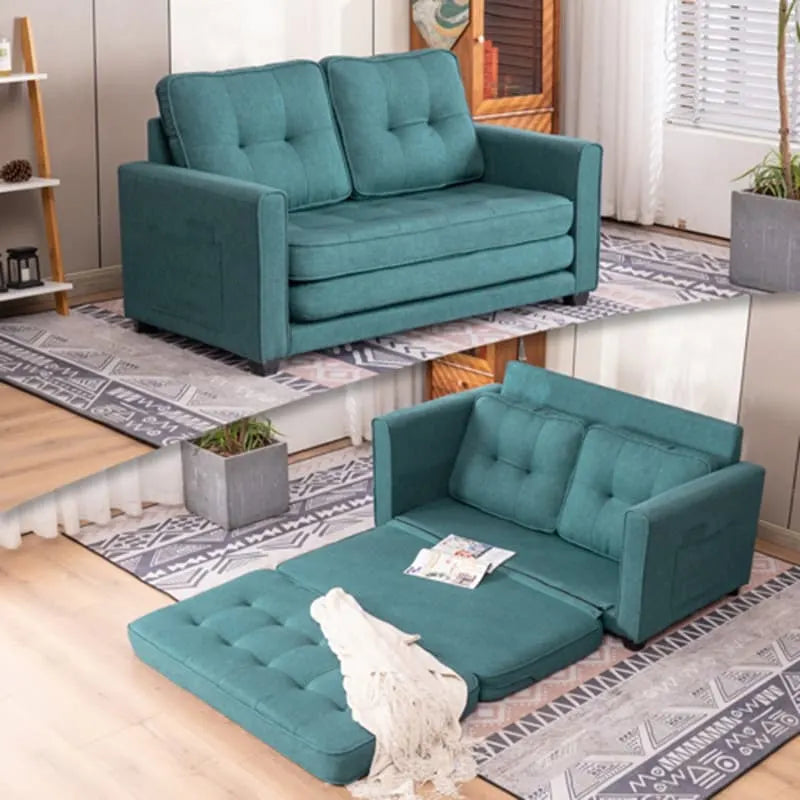 Divano letto a due posti pieghevole, multicolore, per 1-2 persone