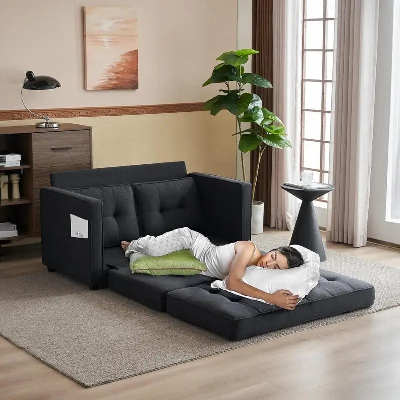 Divano letto a due posti pieghevole, multicolore, per 1-2 persone