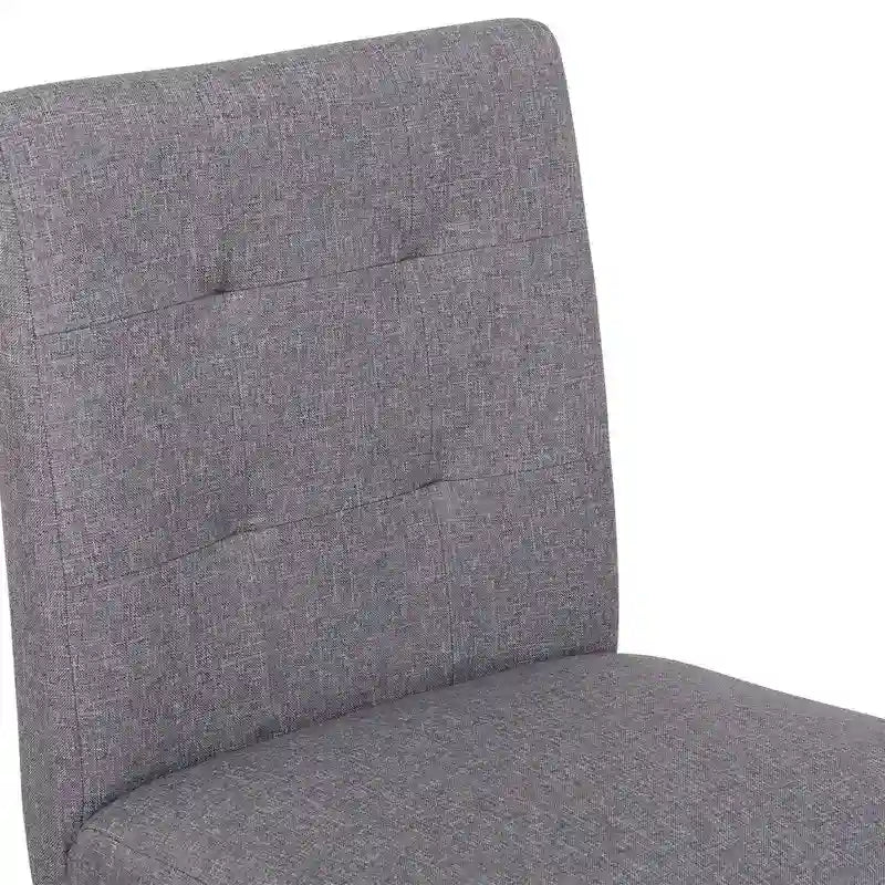 Sgabello da bar imbottito in PU bianco/argento/antracite/beige/PU nero con schienale trapuntato e gambe in legno per 1 persona