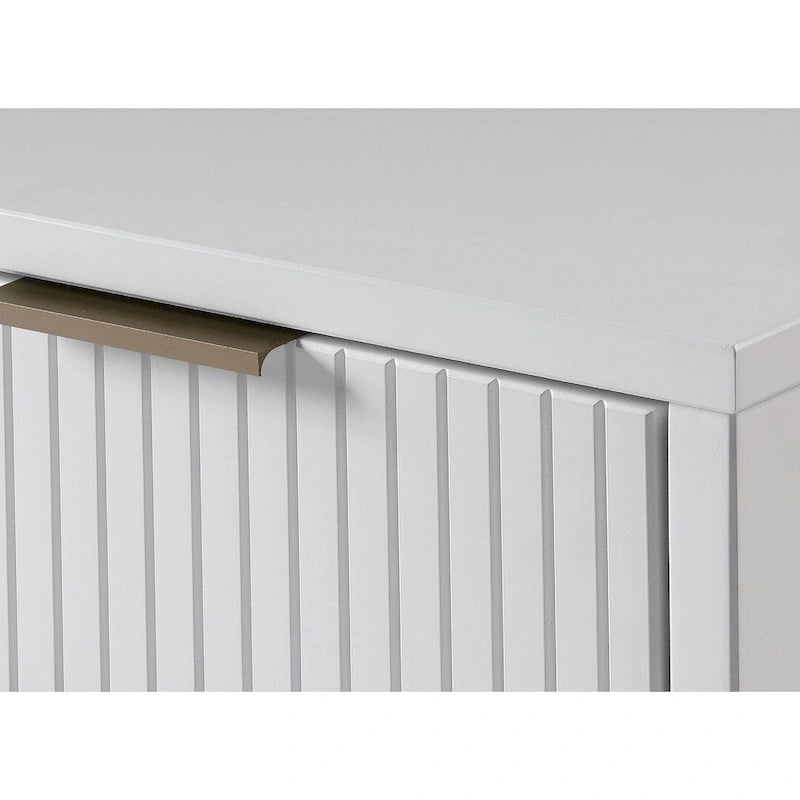 Comò moderno a 6 cassetti doppio largo per 1 persona Salvia / Grigio scuro / Grigio chiaro / Nero / Bianco / Blu notte