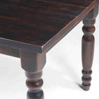 Tavolo da pranzo in pino massiccio stile rustico (farmhouse) per 6 persone: Driftwood / Legno di fienile / Grigio rustico / Bianco sporco rustico / Noce rustico
