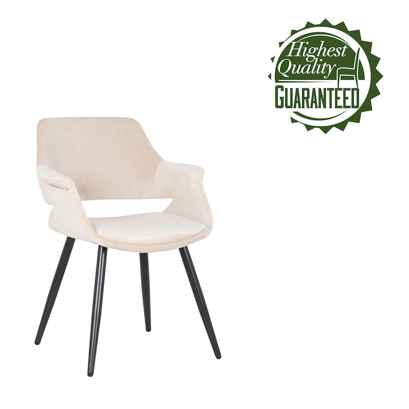 Sedia da pranzo in velluto mid-century per 1 persona, verde / rosa / champagne / grigio scuro
