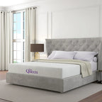 Materasso in memory foam con gel rinfrescante a 3 strati, 12 pollici, bianco, per 1-2 persone