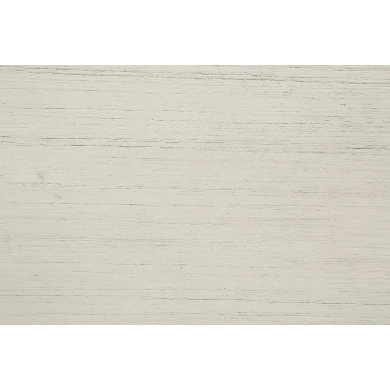 Scrivania in legno massello colore Plantation Grey / Bianco antico con cassetto a estrazione totale e gambe tornite, per 1 persona