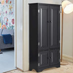 Storage Cabinet with Adjustable Shelves