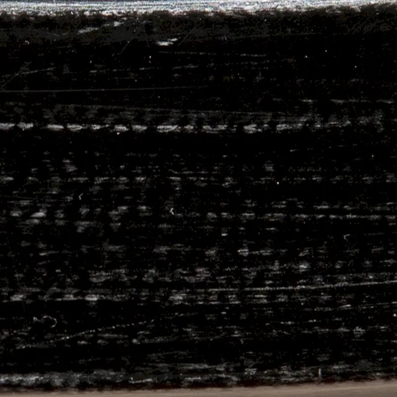 Tavolino Rotondo in Ferro Nero Invecchiato con Piano in Vetro Temperato e Ripiano Fisso per 1 Persona